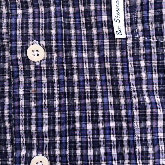 Ben Sherman Vintage Long Sleeve Plaid Shirt - Picture 7 of 7